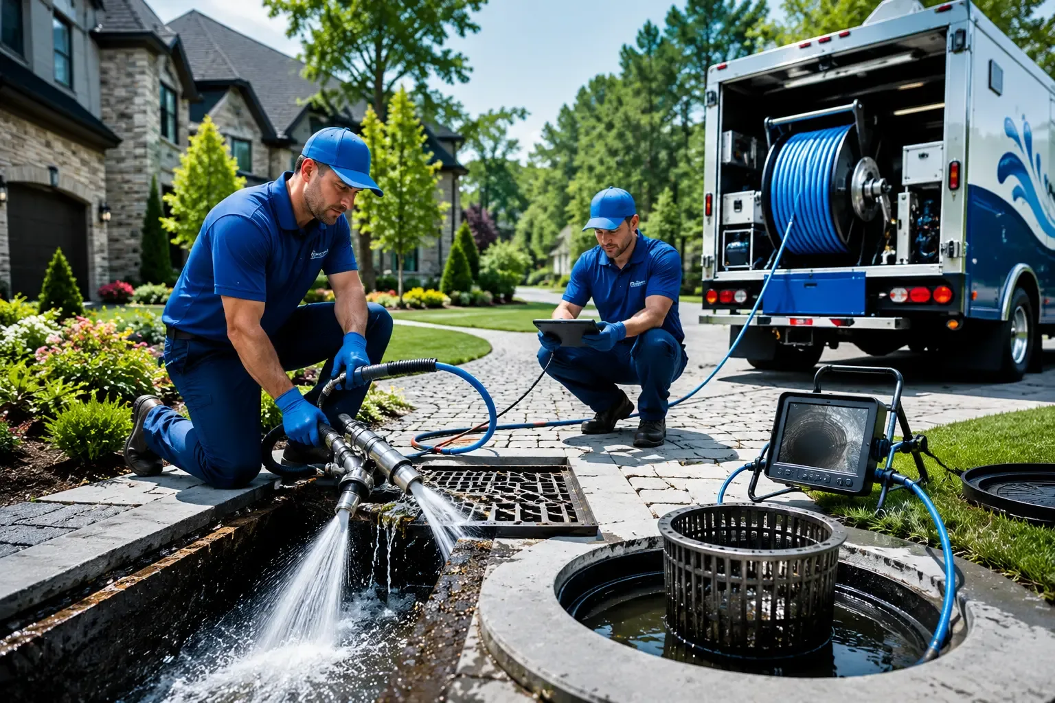 Local outdoor drain cleaning professionals in Kent, MN
